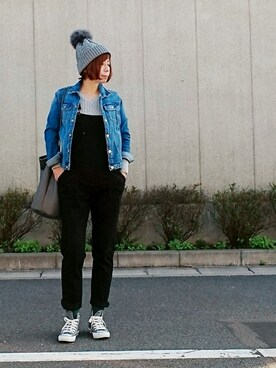 「Luz Llena (NEY)（ラズレナニー）のアイテム」を使った、98mayuさん（レディース・157cm）の秋コーディネート