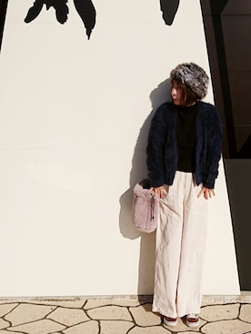 98mayuさん（レディース・157cm）の冬コーディネート