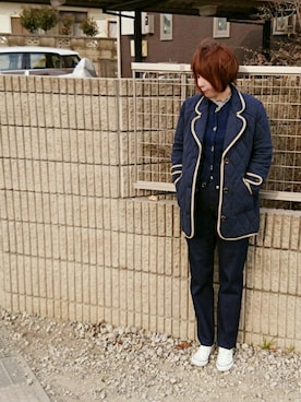 「Marilyn Moon（マリリンムーン）のアイテム」を使った、98mayuさん（レディース・157cm）の春コーディネート
