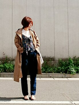 98mayuさん（レディース・157cm）の春コーディネート