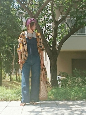 98mayuさん（レディース・157cm）の夏コーディネート