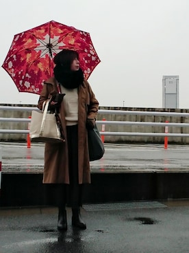 98mayuさん（レディース・157cm）の冬コーディネート