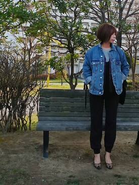 98mayuさん（レディース・157cm）の春コーディネート