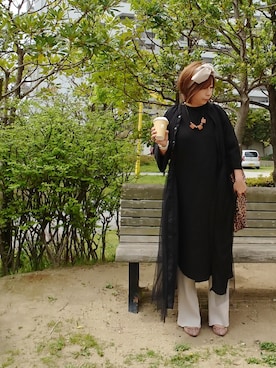 「JEANASIS（ジーナシス）のポインテッドバレエ/746092 （バレエシューズ、ピンク系）」を使った、98mayuさん（レディース・157cm）の春コーディネート