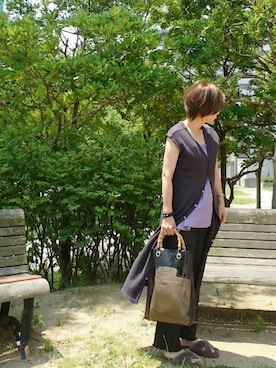 98mayuさん（レディース・157cm）の夏コーディネート