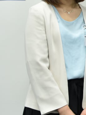 「Dorry Doll（ドリードール）のアイテム（ジャケット/アウター）」を使った、mariさん（レディース・161cm）の春コーディネート