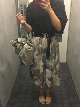 mariさん（レディース・161cm）の春コーディネート