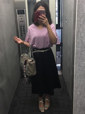 mariさん（レディース・161cm）の夏コーディネート