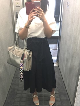 mariさん（レディース・161cm）の春コーディネート