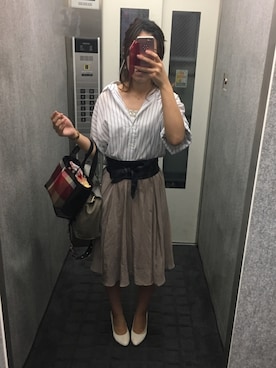 mariさん（レディース・161cm）の夏コーディネート