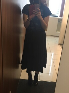 「Lazy Swan（レイジースワン）のアイテム」を使った、mariさん（レディース・161cm）の夏コーディネート