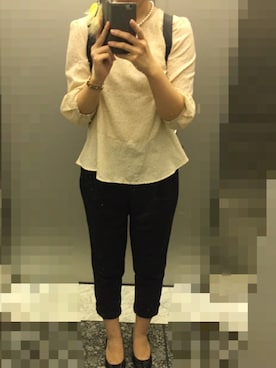 「Lazy Swan（レイジースワン）のアイテム」を使った、mariさん（レディース・161cm）の秋コーディネート