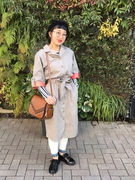 「青山店」｜hummerMINAKAさん（レディース・155cm）の冬コーディネート