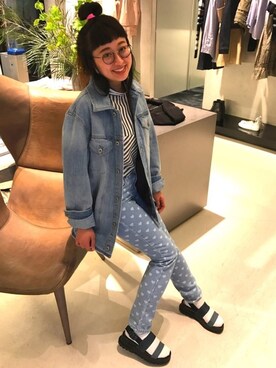 hummerMINAKAさん（レディース・155cm）の春コーディネート