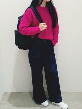 NUIさん（レディース・158cm）の秋コーディネート