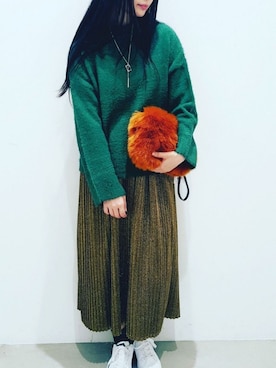 NUIさん(レディース・159cm)の秋コーディネート