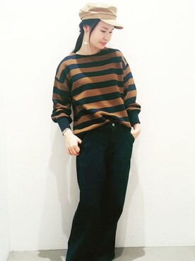 NUIさん（レディース・158cm）の冬コーディネート