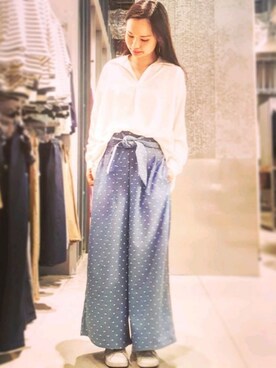 NUIさん（レディース・158cm）の春コーディネート