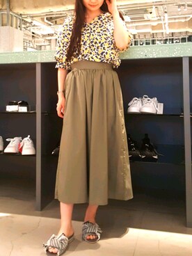 NUIさん（レディース・158cm）の春コーディネート