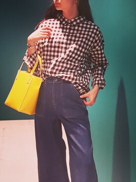 NUIさん（レディース・158cm）の春コーディネート