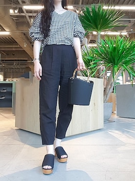 NUIさん（レディース・158cm）の春コーディネート