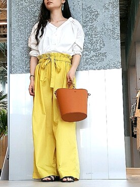 NUIさん（レディース・158cm）の春コーディネート