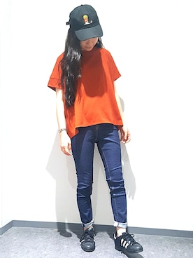 NUIさん（レディース・158cm）の春コーディネート