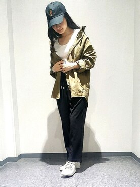 NUIさん（レディース・158cm）の春コーディネート