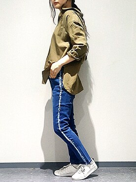 NUIさん(レディース・158cm)の春コーディネート