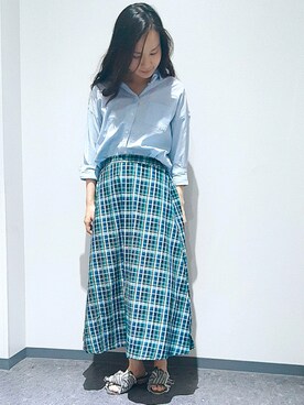 NUIさん（レディース・158cm）の春コーディネート