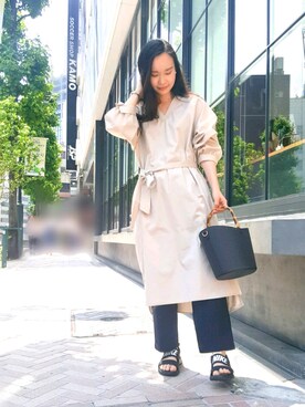 NUIさん（レディース・158cm）の夏コーディネート