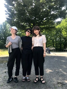 NUIさん（レディース・158cm）の夏コーディネート