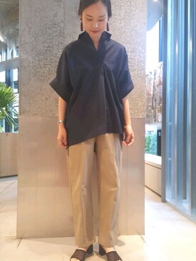 NUIさん（レディース・158cm）の夏コーディネート