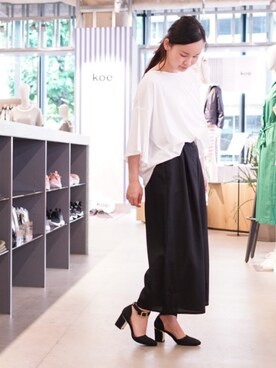 NUIさん（レディース・158cm）の夏コーディネート