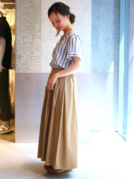 NUIさん（レディース・158cm）の夏コーディネート