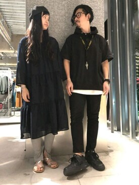 NUIさん(レディース・158cm)の夏コーディネート