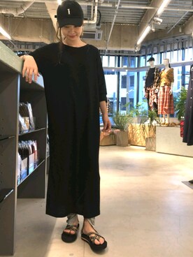 NUIさん（レディース・158cm）の夏コーディネート