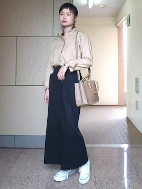 NUIさん（レディース・158cm）の秋コーディネート