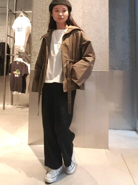 NUIさん（レディース・158cm）の秋コーディネート