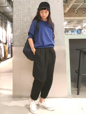 NUIさん（レディース・158cm）の秋コーディネート