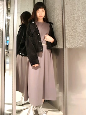 NUIさん（レディース・158cm）の秋コーディネート