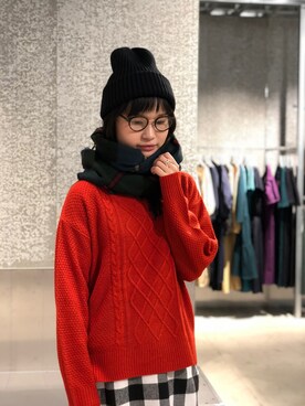 NUIさん（レディース・158cm）の秋コーディネート