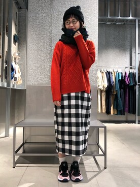 NUIさん（レディース・158cm）の秋コーディネート