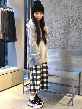 NUIさん（レディース・158cm）の秋コーディネート