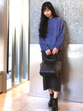 NUIさん（レディース・158cm）の秋コーディネート