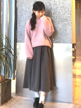 NUIさん（レディース・158cm）の秋コーディネート