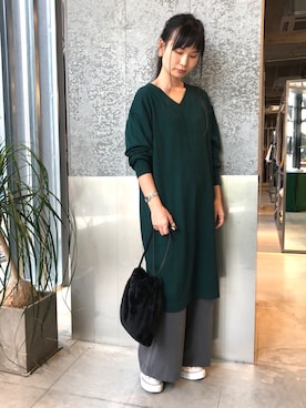 NUIさん(レディース・158cm)の秋コーディネート