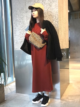 NUIさん(レディース・158cm)の秋コーディネート