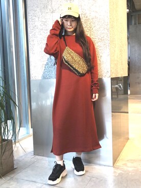 NUIさん(レディース・158cm)の秋コーディネート