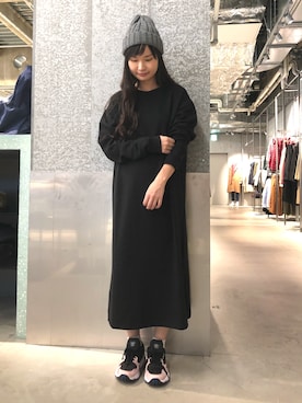 NUIさん（レディース・158cm）の秋コーディネート